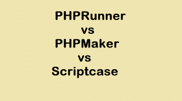 scriptcase vs phprunner
