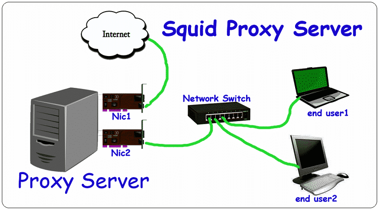 How Does A Squid Proxy Server Work Developers Designers 