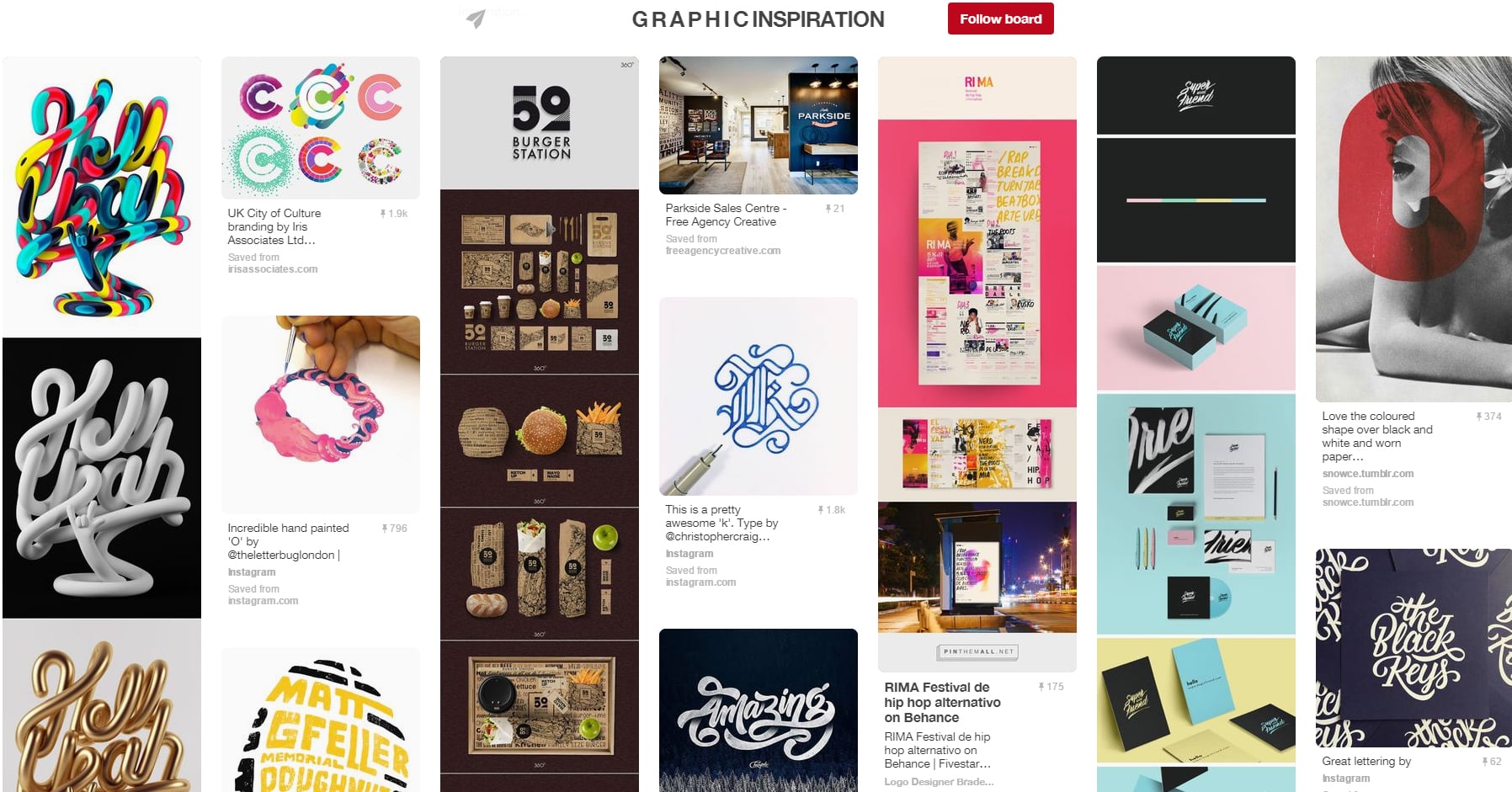 Top 10 Graphic Design Pinterest Boards All Designer Should Follow 